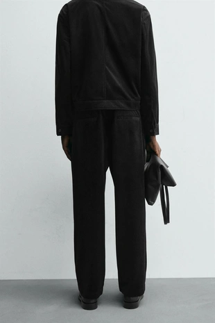 Брюки из рельефного вельвета- Заказать в России