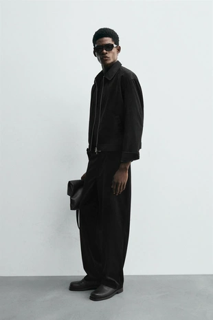 Брюки из рельефного вельвета- Заказать в России