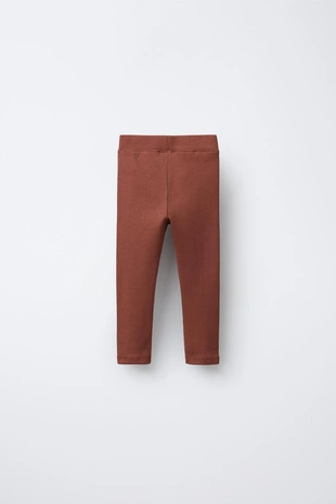 Купить Zara Легинсы в рубчик с этикеткой