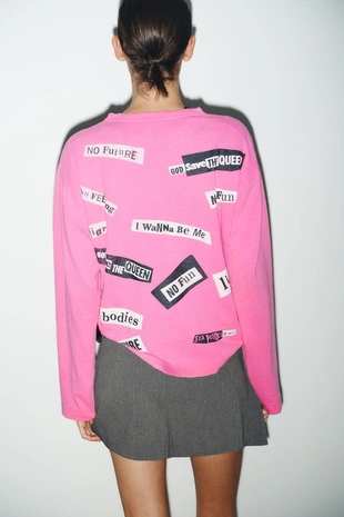 Футболка с длинными рукавами SEX PISTOLS- Заказать в России