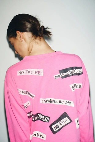 Футболка с длинными рукавами SEX PISTOLS- Заказать в России