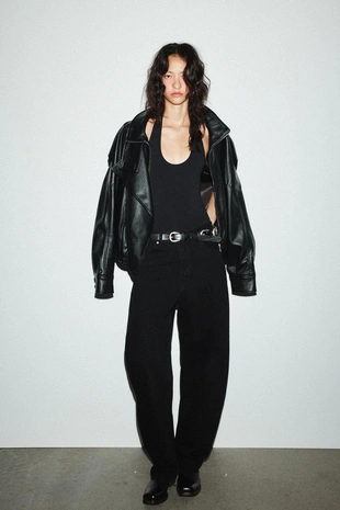 Купить Zara Бесшовное боди с горловиной халтер