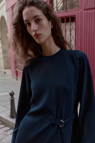 Купить Zara Мини-платье с пряжкой