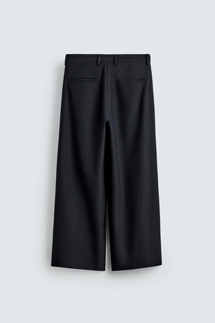 Купить Zara Брюки RELAXED FIT со складками