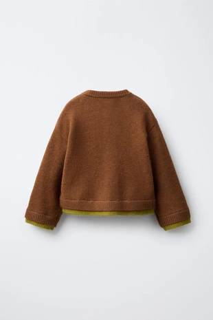 Кардиган BENSIMON ® X ZARA с двойным низом - Заказать в России