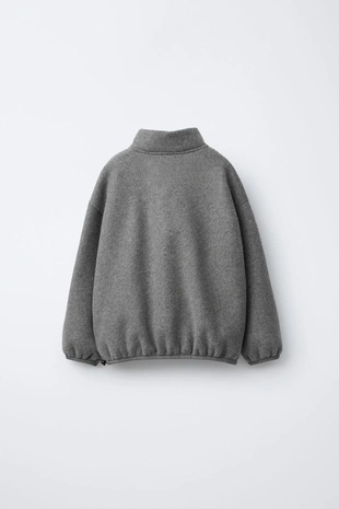 Толстовка из поларфлиса BENSIMON ® X ZARA с нашивкой- Заказать в России
