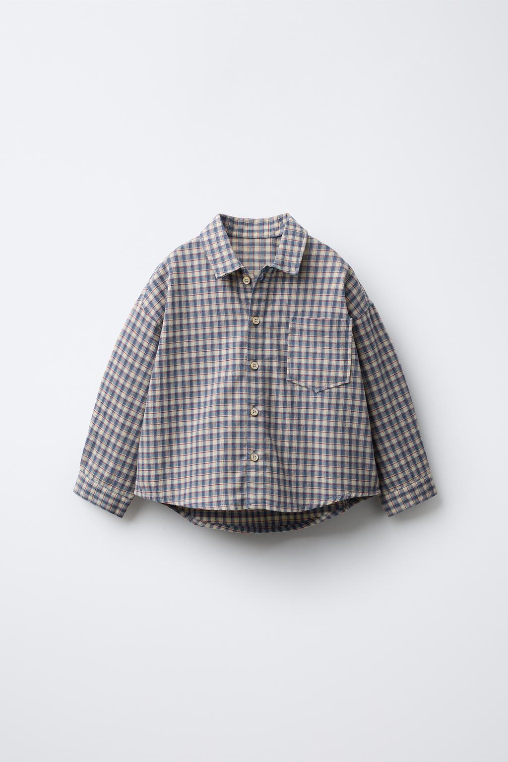 РУБАШКА В КЛЕТКУ BENSIMON ® X ZARA