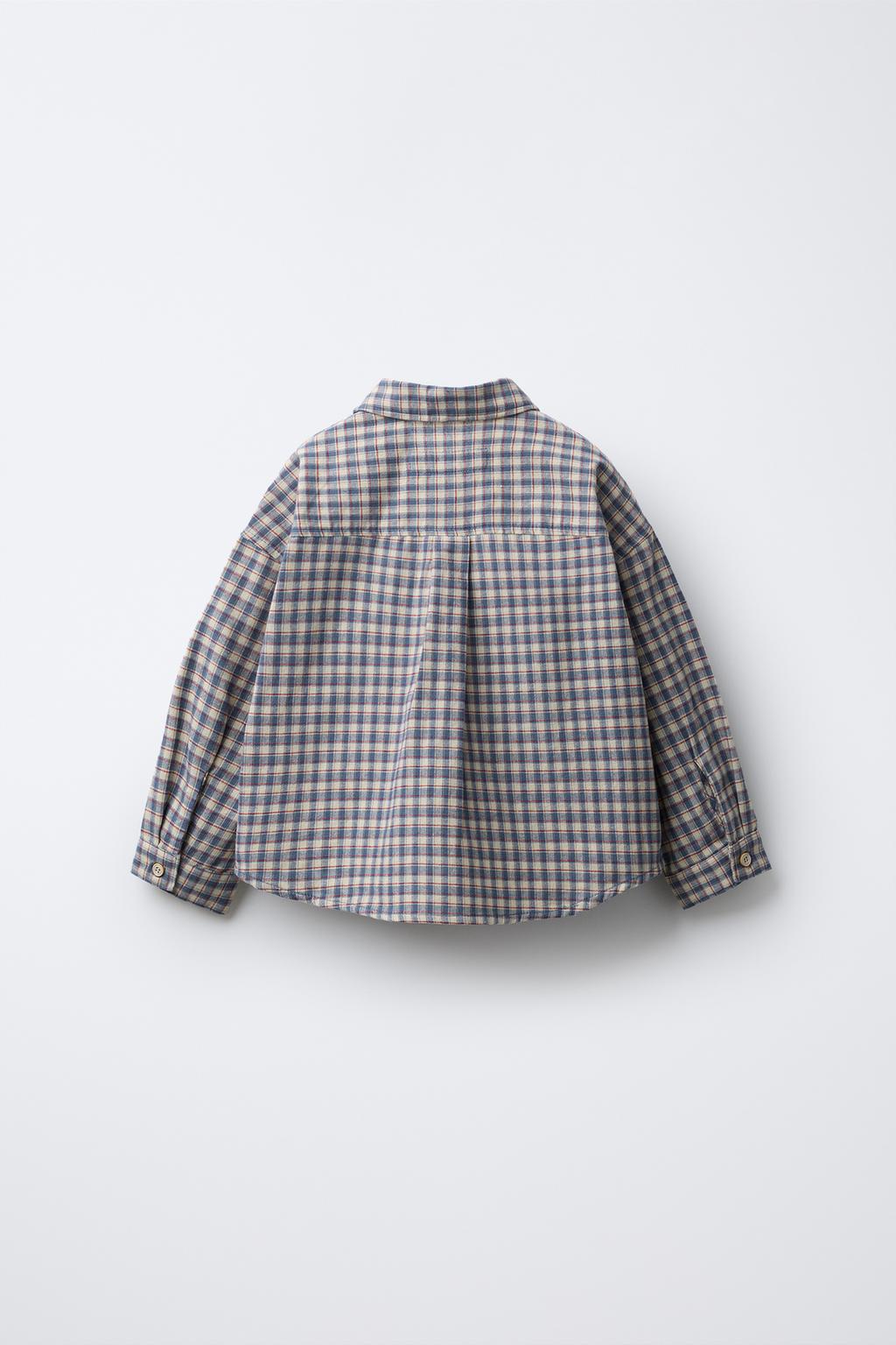 РУБАШКА В КЛЕТКУ BENSIMON ® X ZARA