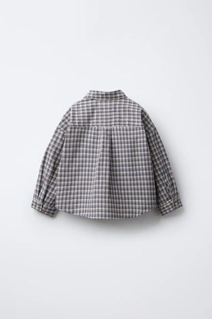 Рубашка в клетку BENSIMON ® X ZARA- Заказать в России