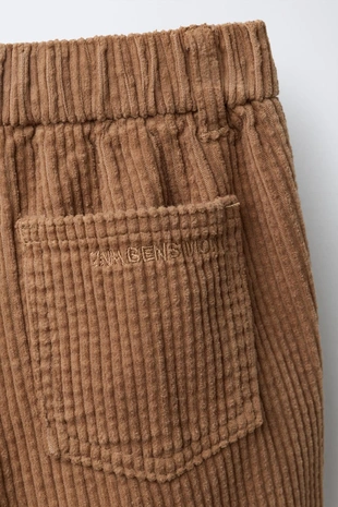 Вельветовые брюки STRAIGHT BENSIMON ® X ZARA