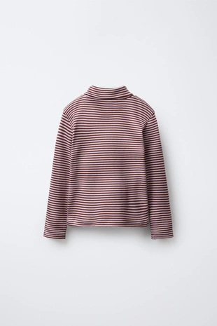 Лонгслив в полоску с воротником-стойкой BENSIMON ® X ZARA