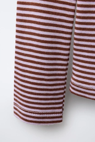 Лонгслив в полоску с воротником-стойкой BENSIMON ® X ZARA