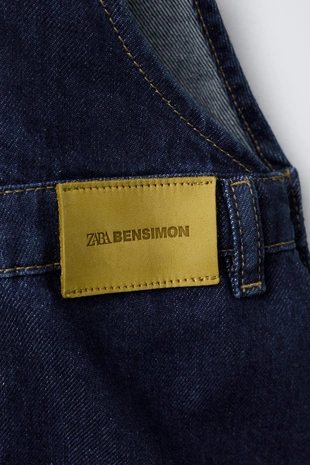 Джинсовый сарафан BENSIMON ® X ZARA- Заказать в России