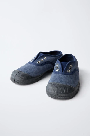 Blue | 7480/630/400 - Zara Кеды из кожи BENSIMON ® X ZARA