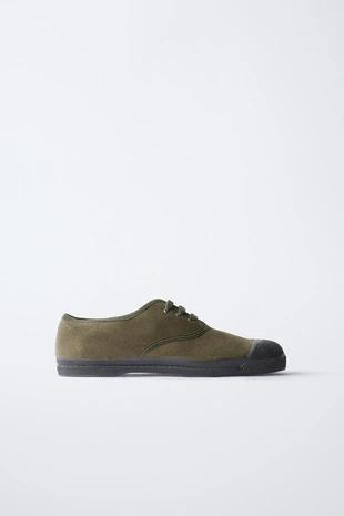 Кеды из вельвета BENSIMON ® X ZARA- Заказать в России