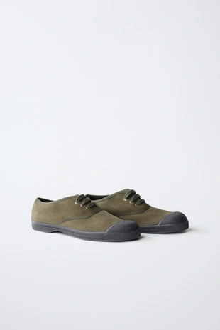 Кеды из вельвета BENSIMON ® X ZARA- Заказать в России