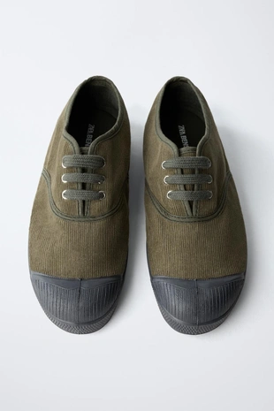 Кеды из вельвета BENSIMON ® X ZARA- Заказать в России