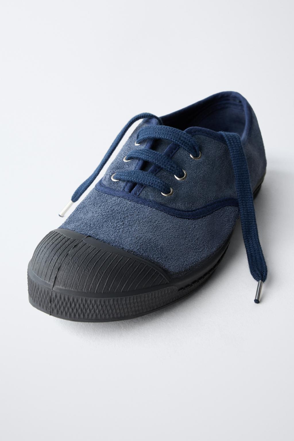 КОЖАНЫЕ КРОССОВКИ BENSIMON ® X ZARA