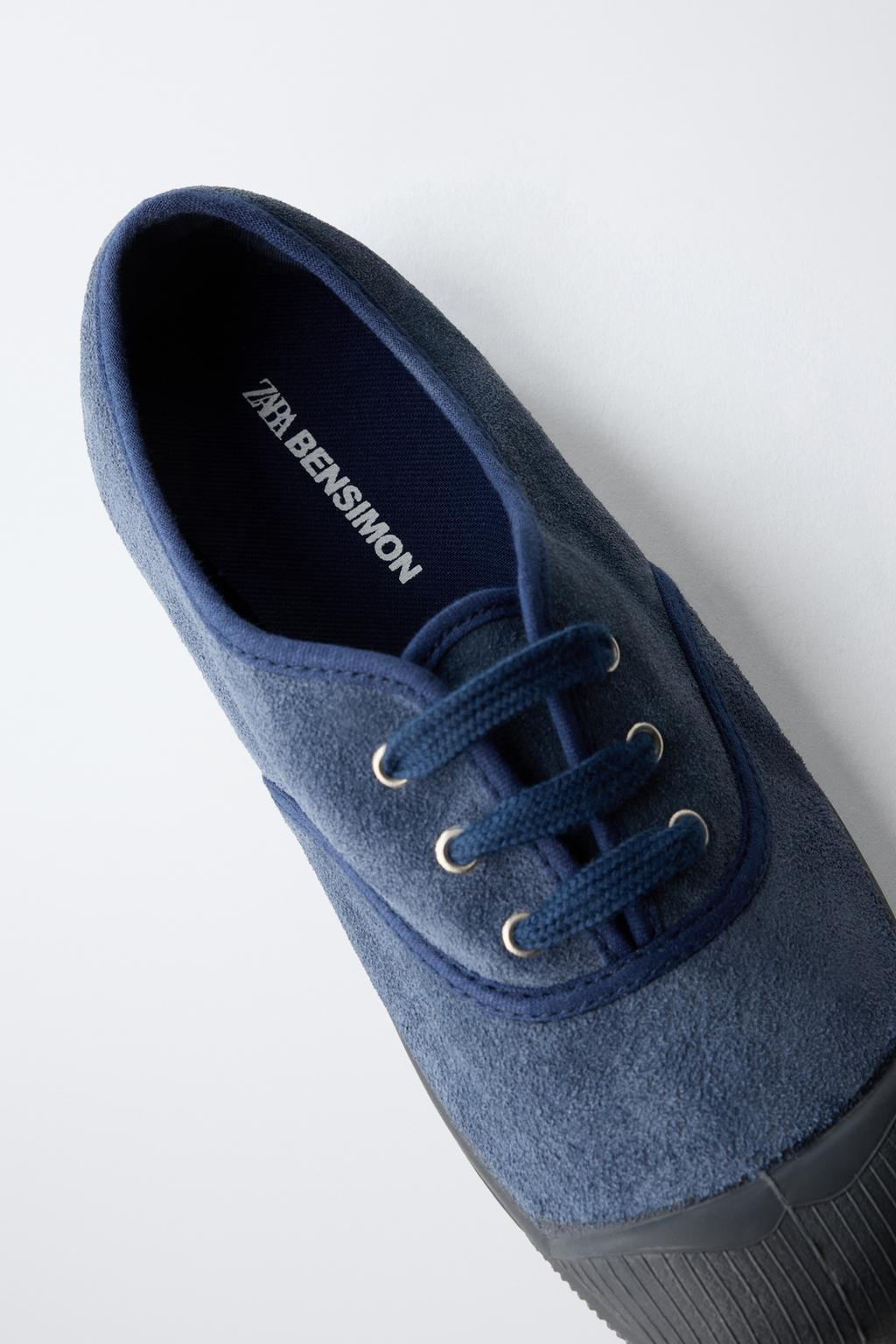 КОЖАНЫЕ КРОССОВКИ BENSIMON ® X ZARA
