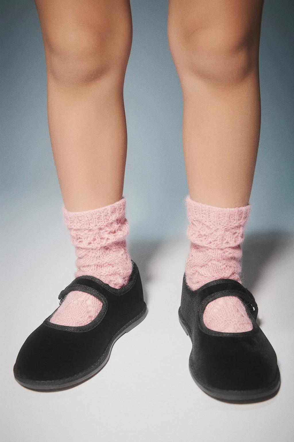 Носки из толстого вязаного шерстяного мохера и альпаки