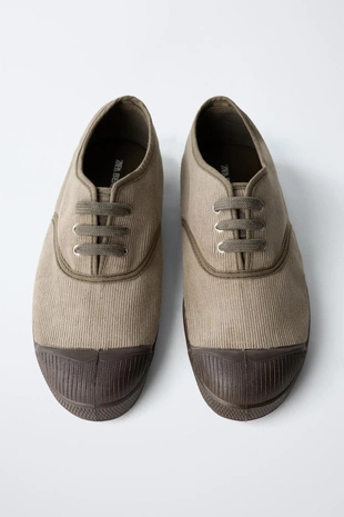 CORDUROY SNEAKERS BENSIMON ® X ZARA- Заказать в России
