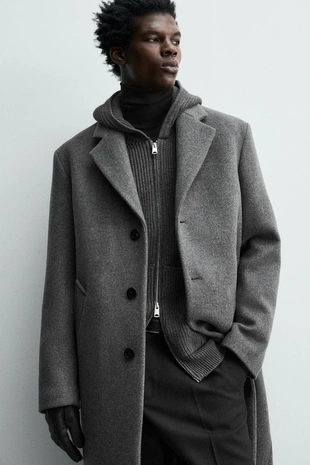 Пальто из смесовой шерсти MANTECO®- Заказать в России