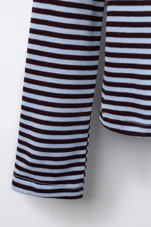 Лонгслив в полоску с воротником-стойкой BENSIMON ® X ZARA