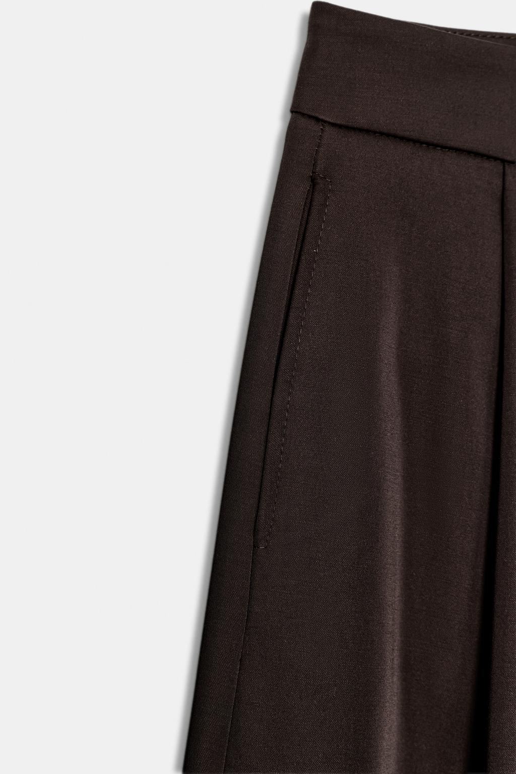 АТЛАСНЫЕ БРЮКИ CARROT FIT