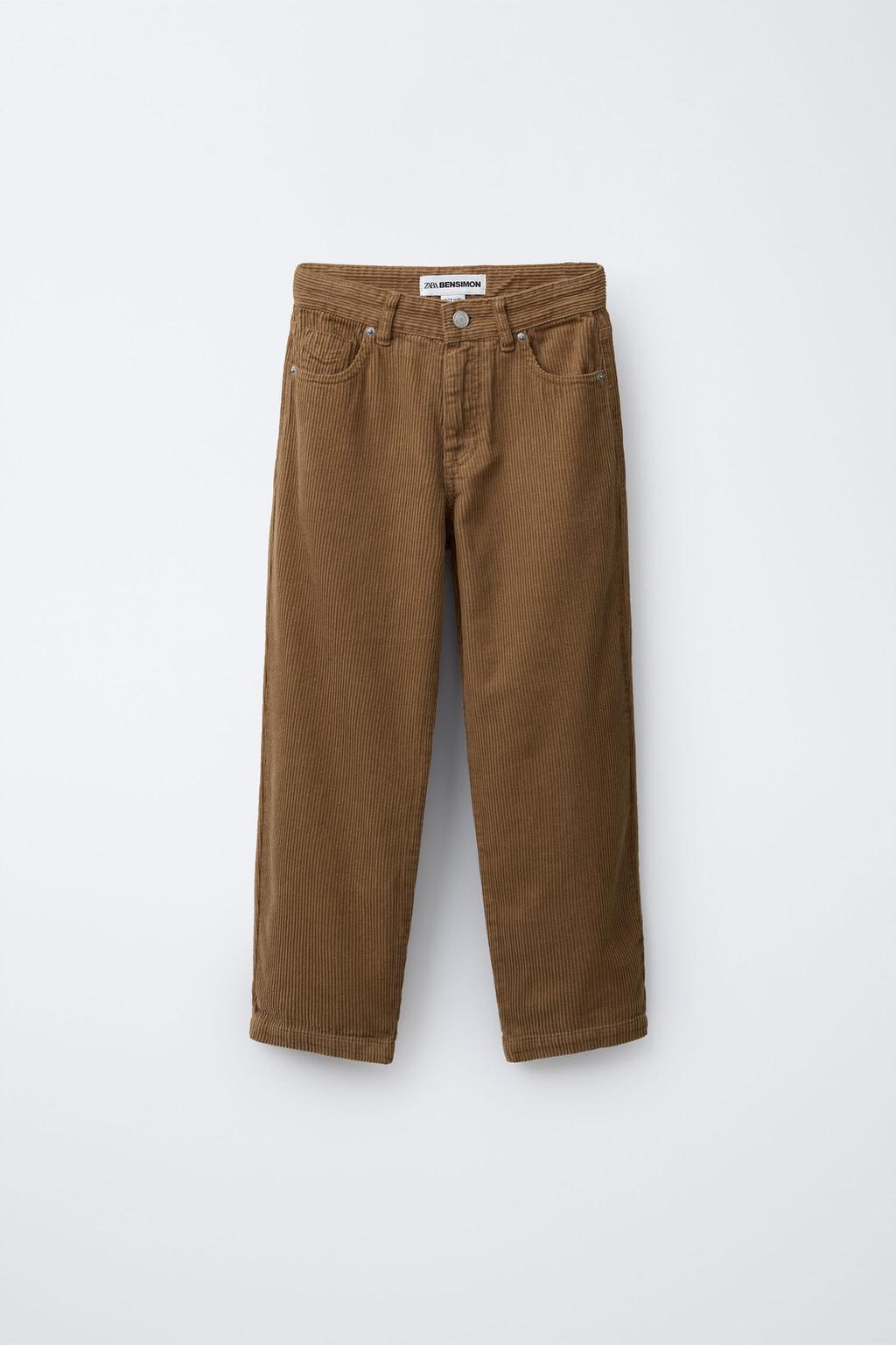 ВЕЛЬВЕТОВЫЕ БРЮКИ STRAIGHT FIT BENSIMON ® X ZARA