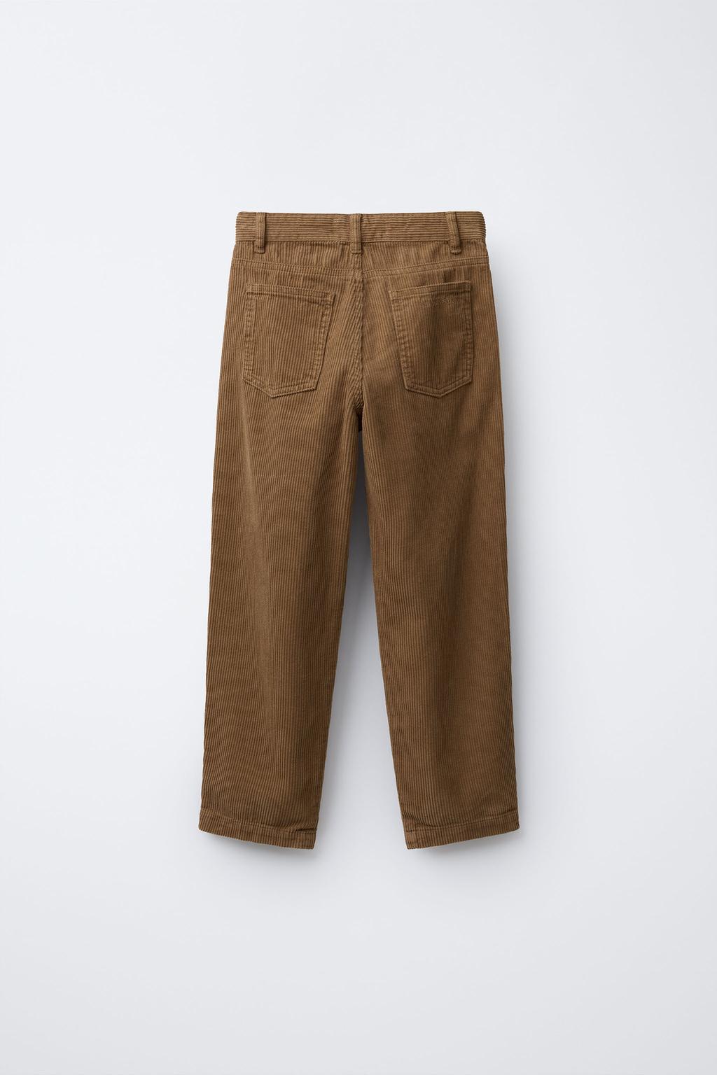 ВЕЛЬВЕТОВЫЕ БРЮКИ STRAIGHT FIT BENSIMON ® X ZARA
