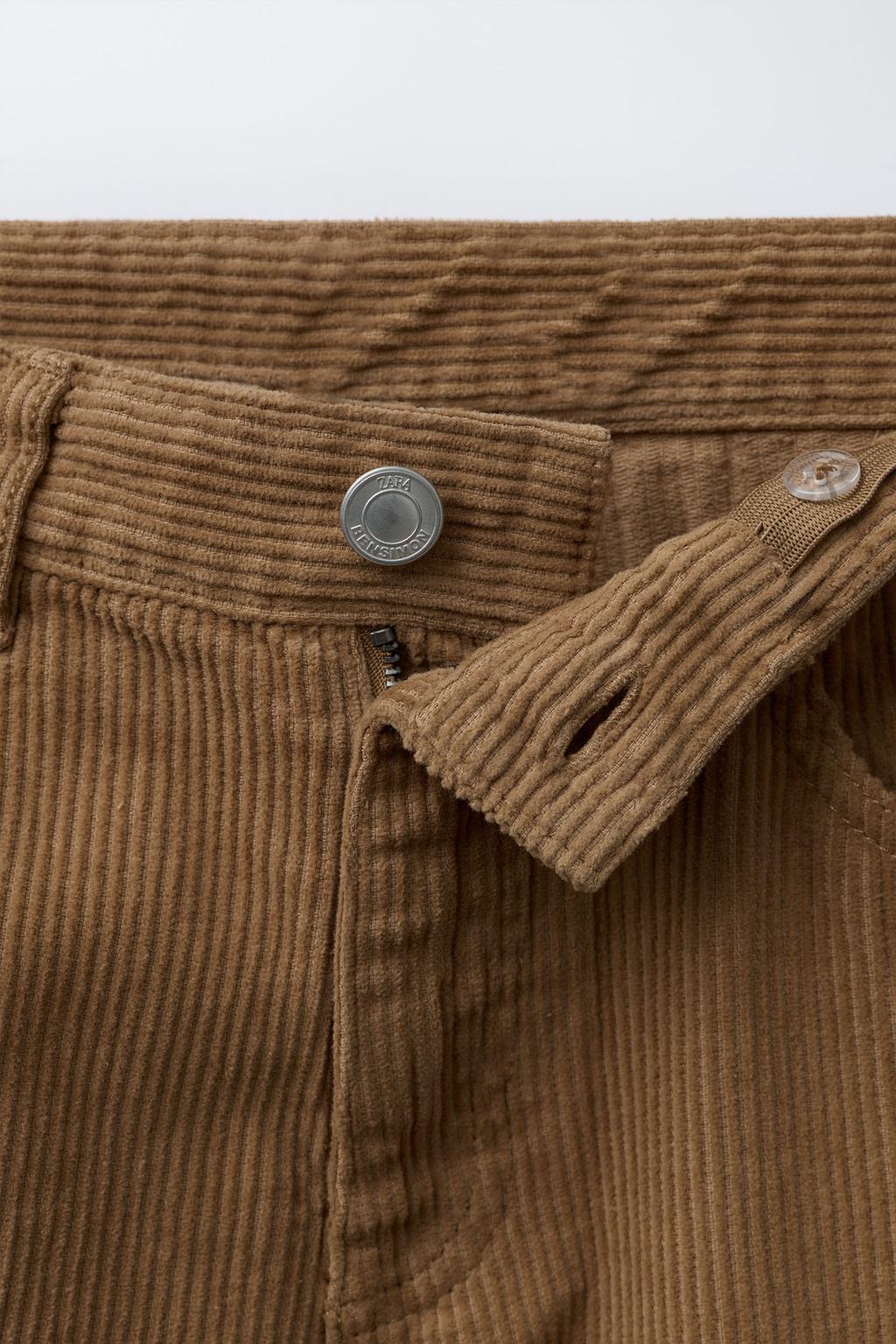 ВЕЛЬВЕТОВЫЕ БРЮКИ STRAIGHT FIT BENSIMON ® X ZARA