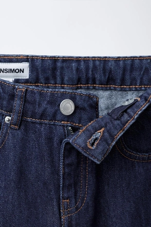Blue | 4152/702/407 - Zara Джинсы свободного кроя BENSIMON ® X ZARA