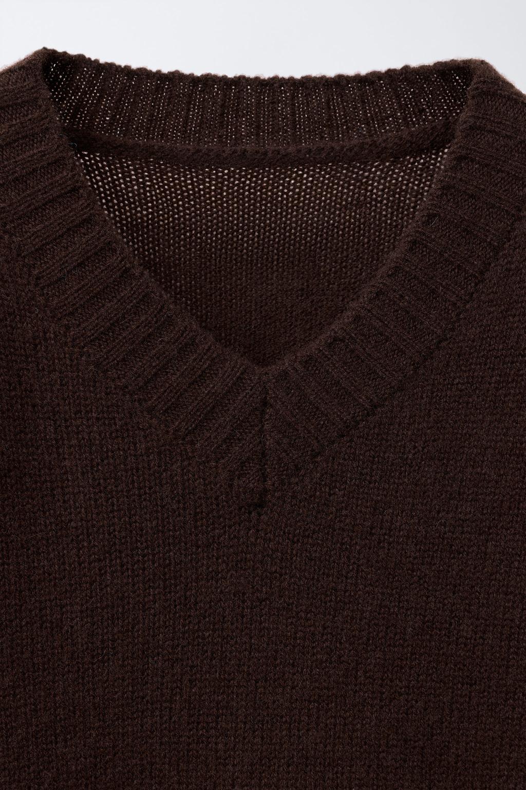 СВИТЕР ИЗ ШЕРСТИ И КАШЕМИРА BENSIMON ® X ZARA