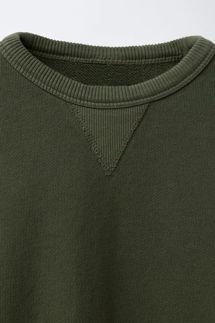 Khaki | 9007/740/505 - Zara Толстовка BENSIMON ® X ZARA