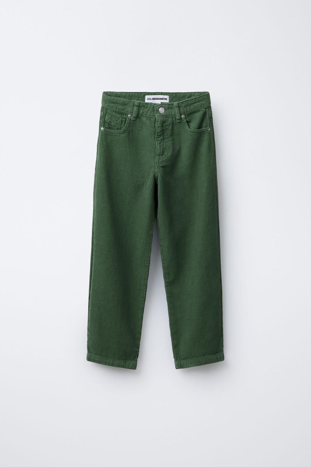 ВЕЛЬВЕТОВЫЕ БРЮКИ STRAIGHT FIT BENSIMON ® X ZARA