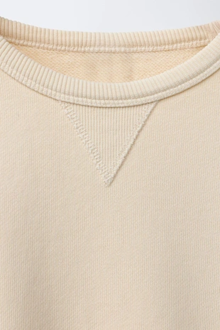 Butter | 9007/740/725 - Zara Однотонная толстовка BENSIMON ® X ZARA