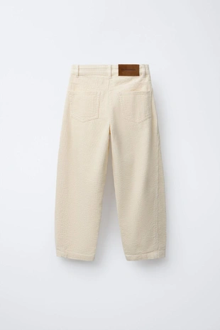 Купить Zara Вельветовые брюки BARREL BENSIMON ® X ZARA