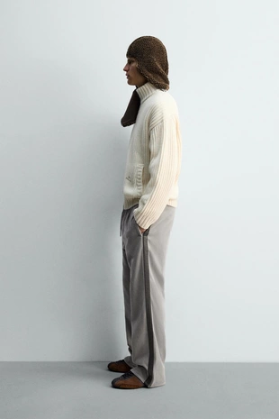 Кардиган из вязанного трикотажа PURL KNIT X SR_A- Заказать в России