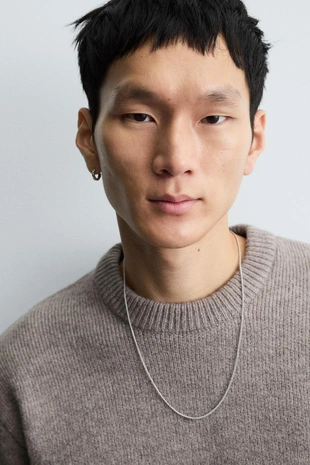 Джемпер свободного кроя с текстурой- Заказать в России