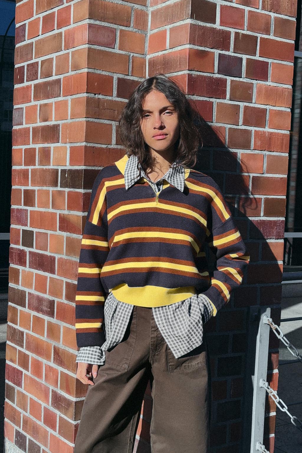 ДЖЕРСИ ПОЛО В ПОЛОСКУ