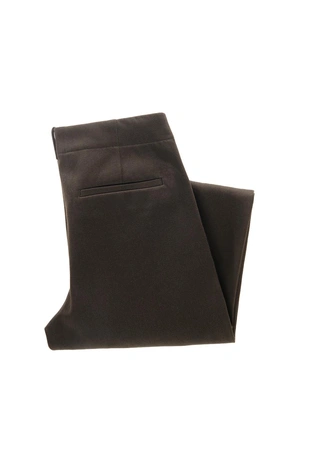 Брюки из рельефной шерсти и хлопка- Заказать в России