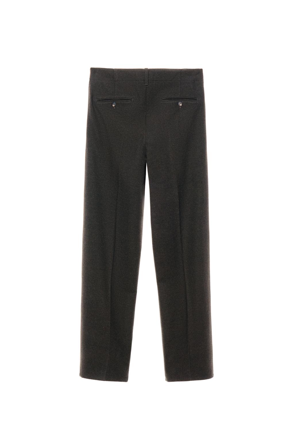 БРЮКИ REGULAR FIT ИЗ ФЛАНЕЛИ