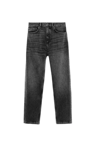 Black | 3991/309/800 - Zara Джинсы STRAIGHT ANKLE FIT
