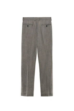 Костюмные брюки из 100% шерсти- Заказать в России