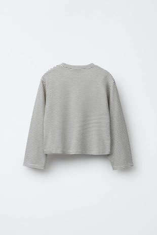 Купить Zara Футболка в полоску с ярлыком BENSIMON ® X ZARA