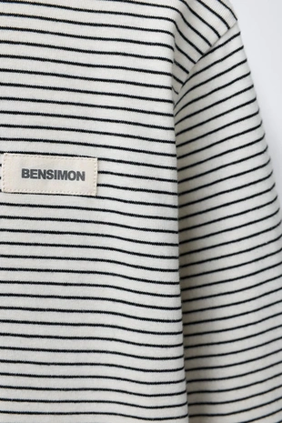 Футболка в полоску с ярлыком BENSIMON ® X ZARA