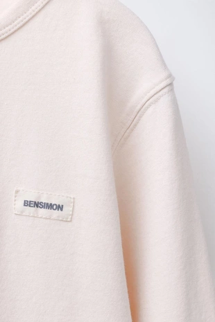 Pale pink | 9000/905/622 - Zara Однотонный лонгслив BENSIMON X ZARA
