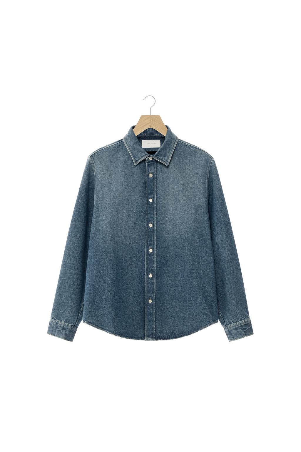 ДЖИНСОВАЯ РУБАШКА СВОБОДНОГО КРОЯ