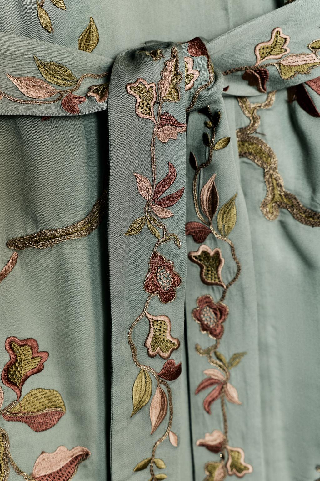 КИМОНО С ВОРОТНИКОМ ИЗ ИСКУССТВЕННОГО МЕХА — ZW COLLECTION LIMITED EDITION