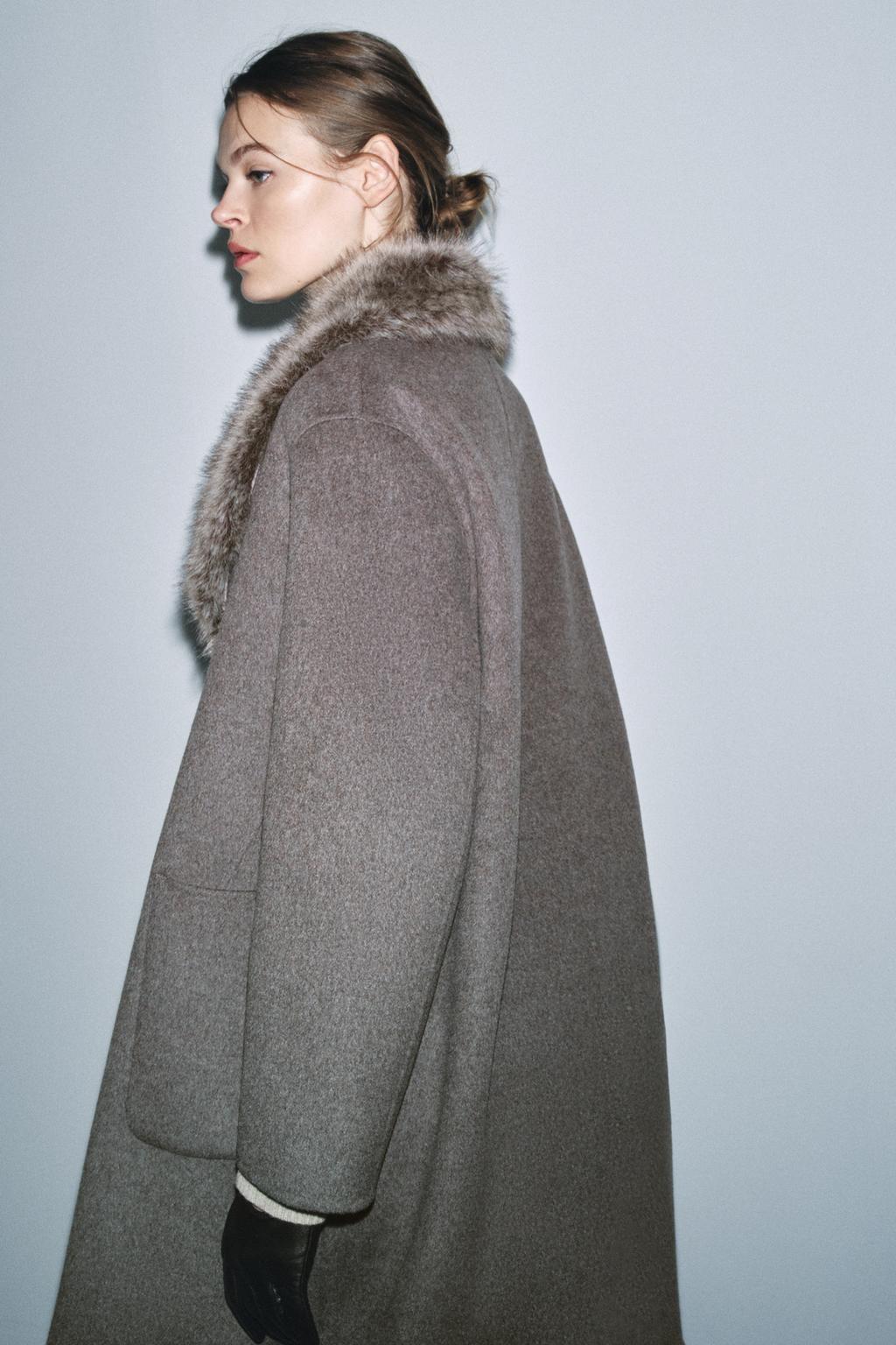 ПАЛЬТО ИЗ СМЕСОВОЙ ШЕРСТИ — ZW COLLECTION LIMITED EDITION